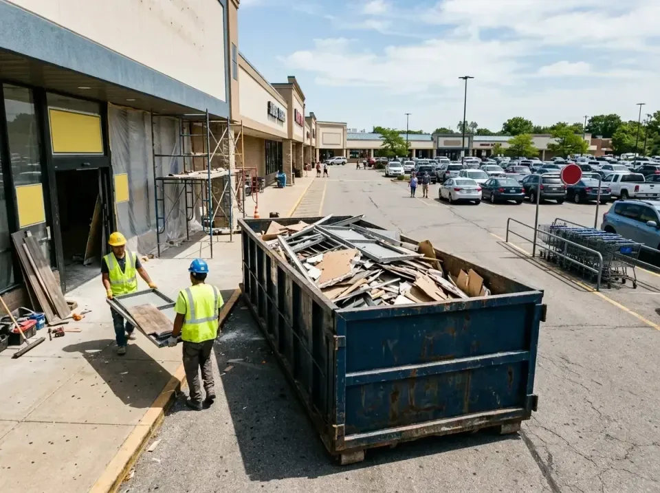 retail-store-renovation-debris-003 — frequently asked questions, Roll-off Dumpster Rentals in Hopewell, VA